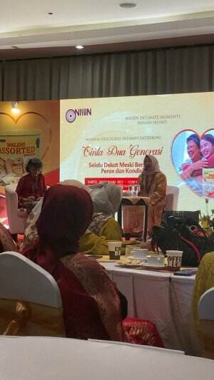 talkshow “Cinta Dua Generasi” oleh momA pusat Ibu Widya dan Psikolog Keluarga Ibu Tika Bisono 💞 (Swisbell Residence,Kalibata).