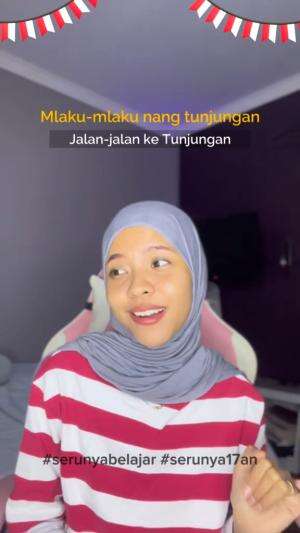 Day 9 cover lagu dari sabang sampai merauke “ rek ayo rek - jawa timur “  asik banget lagunya  #coversongchallenge 