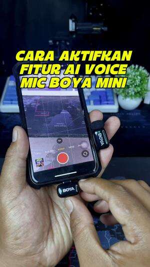 Cara aktifkan fitur AI VOICE CHANGING  di mikrofon BOYA MINI. 

#boyamini #suaraai #mikrofonboyamini #microphonewireless #microphonemini 