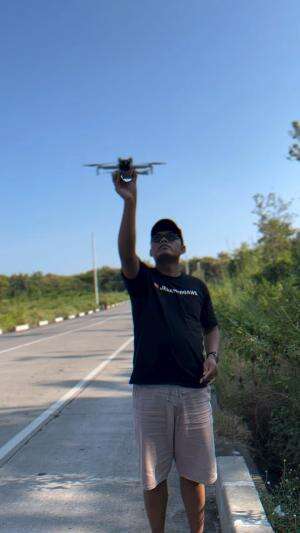 Yukkk nerbangin dulu bareng istri heehe #drone #video #viral #cinematic
