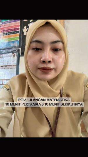 Relate gak nih….  #gurudansiswa  #gurusd  #povmurid  #ulanganmatematika  #gurumuda  #fyp 