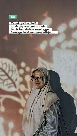 Capek ya hari ini ? Tenang masih ada besok kok hehehehe #quotes  #motivasi #semangat #gigih #sukses #kerja #kerjakeras #jedamergawe #fyp #RC