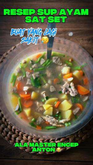 SUP AYAM ALA ALA SUAMI KETIKA ISTRI SAKIT #fyp  #Viral    #trending #resepndeso  #RCTIPlus 