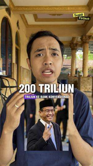 Alasan Menteri Keuangan yang baru Pak Purbaya menyalurkan uang 200 Triliun ke Bank Himbara Konvensional #berita  #edukasi 