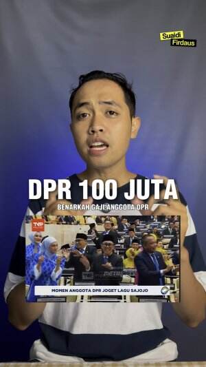 Inidia Sebabnya Gaji - Tunjangan Anggota DPR sampai 100 Juta Per Bulan? Tunjangan Rumah 50 Juta karen DPR tidak dapat Rumah Jabatan Anggota 