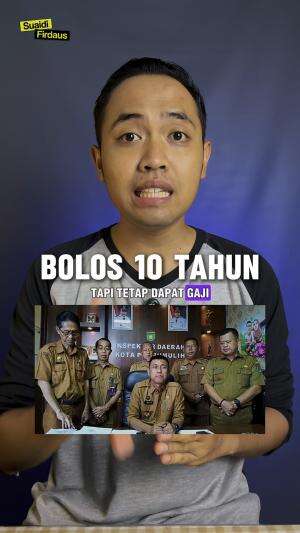 Tidak masuk kerja 10 tahun tapi ASN ini tetap terima gaji tiap bulan di Prabumulih #Infotaiment #berita 