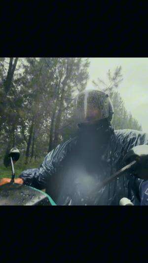 Riding and solo camping heavy rain  #solocamping  #asmrrain  #relaxingasmr 