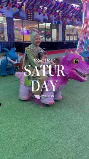 Weekend kemana nih ? Ke playground dulu nyenengin bocil 🤭  #familytime  #playground 