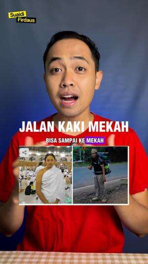 Kisah Khamim Setiawan pemuda yang berhasil sampai ke mekah hanya dengan berjalan kaki  #Infotaiment  #berita  #faktaunik 