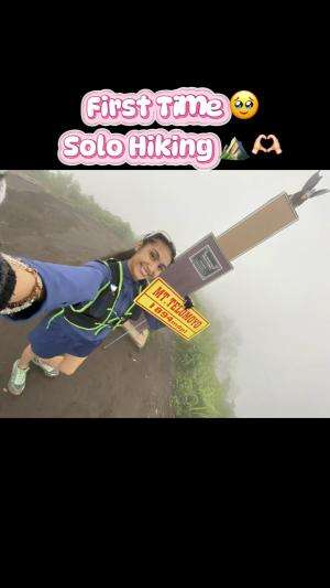 Finaly ?Solo Hiking ⛰️??