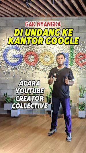 Gak nyangka diundang diacara YouTube creator collective 2025 di kantor Google Indonesia.