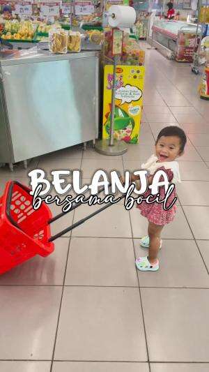 belanja bersama bocil #belanja #minivlog #viral
