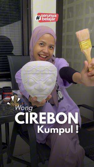 Part 5 bikin topeng kesenian dari cirebon edisi “ topeng kelana “ akhirnya selesai juga nih guys semua topengnya .!  #asalkotacirebon 