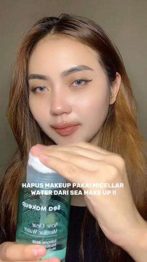 Love sekali sama micellar water ini🥹🫶🏻 #micellarwater #seamakeup #beauty #chikaaprlaa #24082025