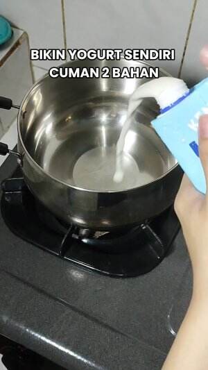 bikin yogurt cuman pake 2 bahan