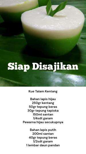 Kue Talam Kentang