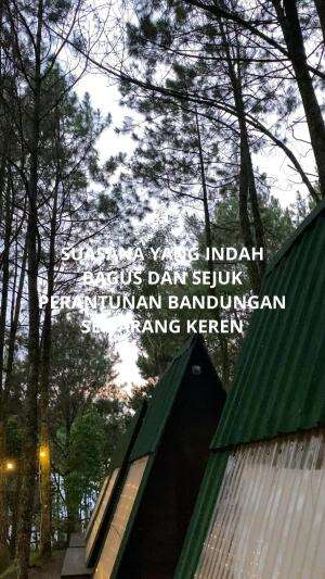 Setelah malam yang dinginya  mencengkam . Sudah pagi jam 5 subuh kereeeeen abis perantunan bandungan🥰😀