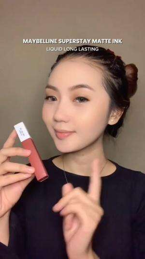 Next mau di spill apalagi nih komen yaaa #maybelline #maybellinesuperstaymatteink #lipcream #makeup #beauty #chikaaprlaa