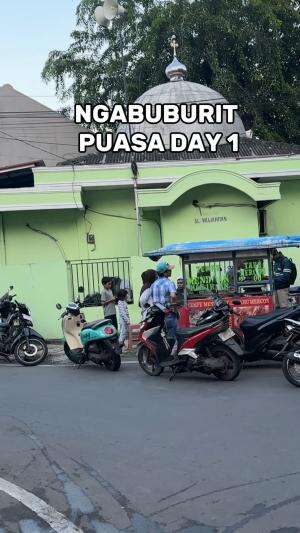 NGABUBURIT PUASA HARI PERTAMA