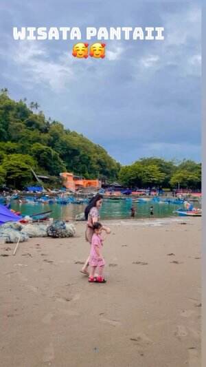 Wisata pantaii🥰🥰