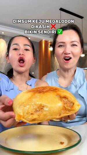 bikin dimsum keju megalodon sendiri