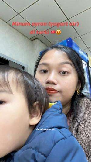 Minum ayran di turki 🇹🇷🥰 #indoturki #hidupditurki #tinggalditurki #rctiplus #rctishorts