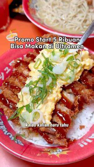 Promo 5 ribuan di Ultramen 🍜