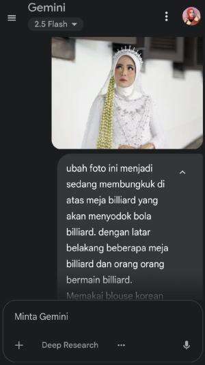 neng rarah main billiard dulu