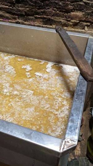 Produksii tempe . Ampasnya biat kapan terbak kmbing