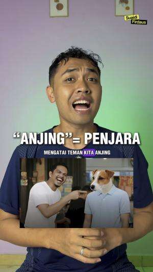 Menghina teman pakai kata “Anjing” bisa masuk penjara 6 bulan atau denda 10 Juta Rupiah, begini penjelasannya KUHP baru 2026…  #berita  #Inf