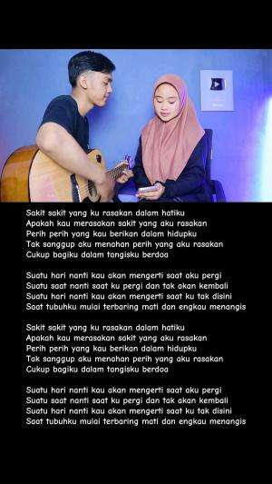 LIRIK LAGU Suatu Hari Nanti Kau Akan Mengerti Saat Aku Pergi (WONDER BOYS Suatu Hari) Cover Ivan Sany #MyFirstVideoOnHOT+