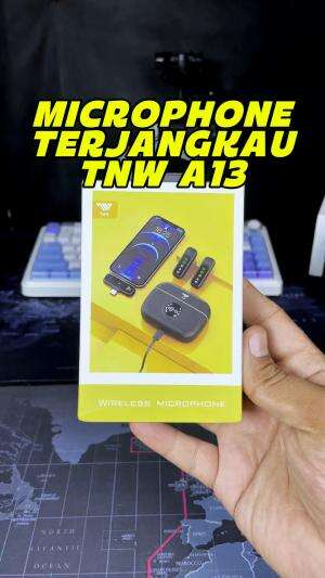 Rekomendasi microphone TNW A13, Harganya paling terjangkau dengan fitur peredam kebisingan dan bisa atur suara lebih bergema. 

#tnwa13 #mic