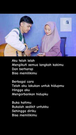 LIRIK LAGU BUKA HATIMU - ARMADA (Aku telah lelah mengikuti semua | Buka hatimu bukalah sedikit untukku) Cover Ivan Sany #ivansany 