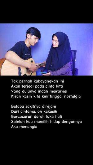 LIRIK LAGU KARAM DILAUTAN TENANG - RHEINA (Betapa sakitnya direjam duri cintamu oh kekasih) Cover Ivan Sany #ivansany 