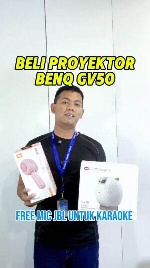 proyektor portabel BENQ GV50 bisa hiburan dimanapun dan kapanpun. 

#benqgv50 #proyektorbenqgv50 #benq #proyektorportable #proyektorandroid 