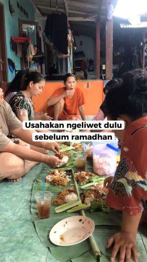 Liwet an sederhana ibu ibu 😍#liwetan #ramadhan #fyp