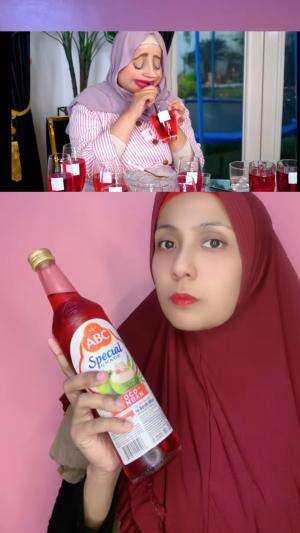 nekat buka puasa minum sirup yang katanya rasa bensin, ternyata….