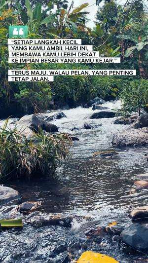 Langkah kecil yang tenang, menuju mimpi yang terang.

#KataHariIni #EstetikVibes #MotivasiEstetik #LangkahKecil #TenangAjaBisa #MimpiBesar