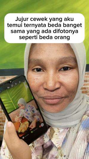 beda sama difoto  #viral 