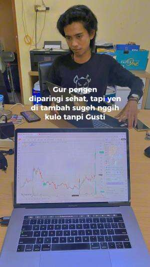 Gur pingin di paringi sehat, nanging yen di sukani sugih sekalian nggih kula tampi Gusti hehehe #quotes  #motivasi #semangat #gigih #sukses 