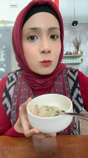bubur horang kaya buat anaknya tetangganya sepupu dari adiknya mama mertua