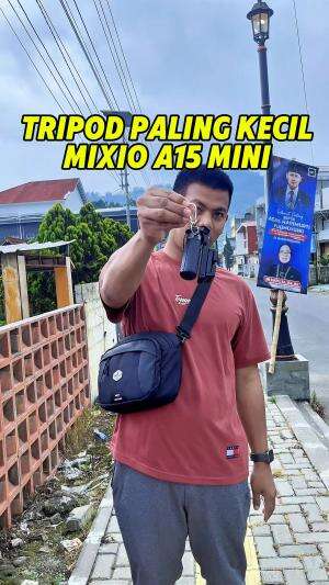 MIXIO A15 MINI Tripod paling kecil dan multifungsi.

#mixioa15mini #tripodmini #tripodpalingkecil #tripodsupercompact #tripodmurah 