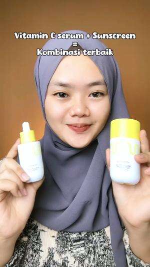 Rekomendasi Serum dan sunscreen untuk mencerahkan✨