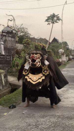 Suasana Hari Raya Galungan di Bali