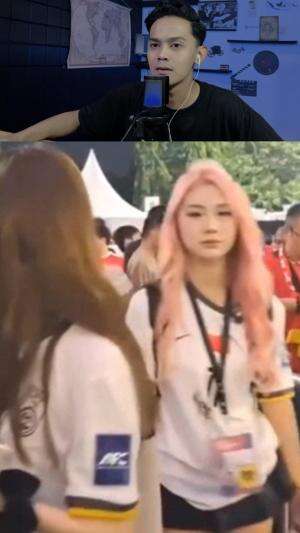 kecantikan fans timnas china  #Meme  #shorts 