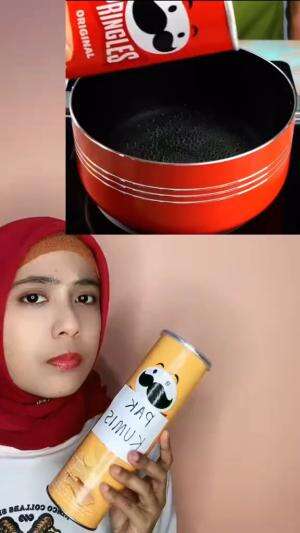 bubur keripik kentang pak kumis