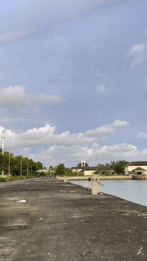 Pesawat landing 