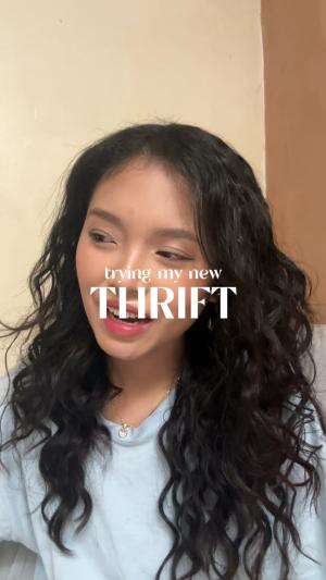 Get ready with me sambil nyobain thrift baru 🤩✨