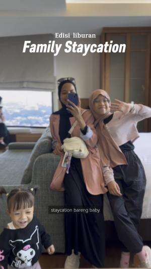 Kunci staycation aman Tampa drama ?  #familytime #staycation 