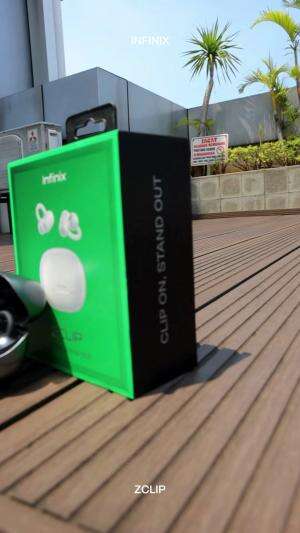 Alternatif pilihan buat yang ingin mencoba open wear stereo. Infinix Zclip #SmartTanpaLimit

